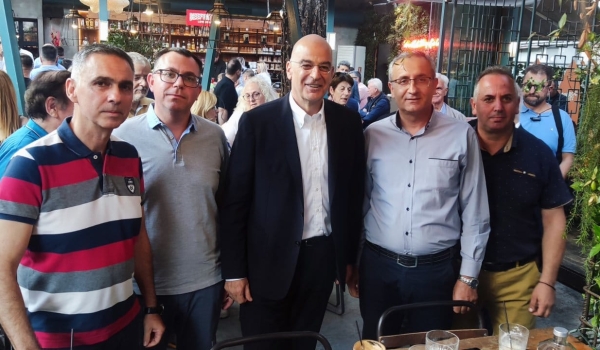 Συνάντηση Ε.Σ.ΠΕ.Ε.Σερρών με ΥΕΘΑ κ. Δένδια Νικόλαο-Γεώργιο