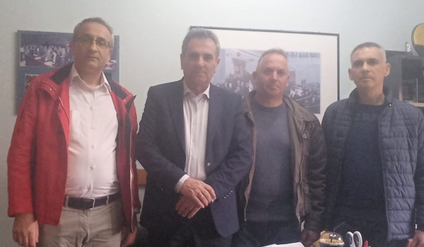 Συνάντηση Ε.Σ.ΠΕ.Ε.Σερρών με Βουλευτή κ. Λεονταρίδη Θεόφιλο